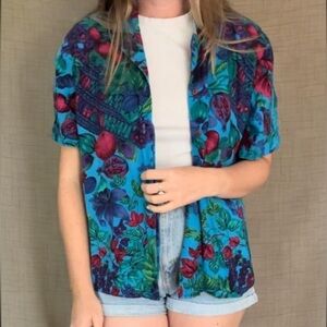 Vintage and Vibrant Button Down Shirt